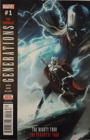 Generations: The Thunder #1 - Marvel Comics - 2017 - 2nd Printing