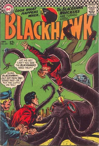 Blackhawk #224 - DC Comics - 1966