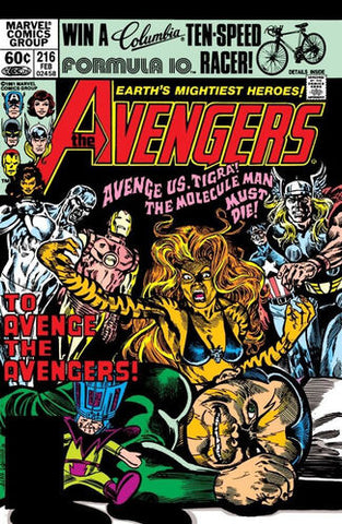 Avengers #216 - Marvel Comics - 1982