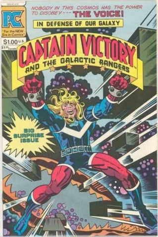 Captain Victory And The Galactic Rangers #10 - PC Comics - 1981