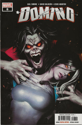 Domino #8 - Marvel Comics - 2018 - Gang Hyuk Lim "Morbius" Cover