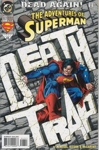 Adventures Of Superman #517 - DC Comics - 1994