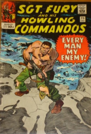 Sgt. Fury #25 - Marvel Comics - 1965 - Pence Copy
