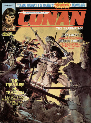 Savage Sword Of Conan Monthly #43 - Marvel Comics - 1981