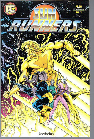 Sun Runners #1 - PC Comics - 1984