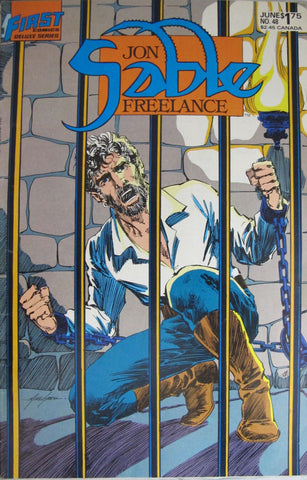 Jon Sable, Freelance #48 - First Comics - 1987