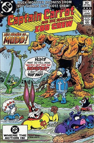 Captain Carrot & His Amazing Zoo Crew #4 - DC Comics - 1982