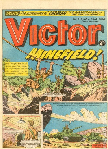 Victor Comic #718 - British Comic - 23rd  Nov. 1974
