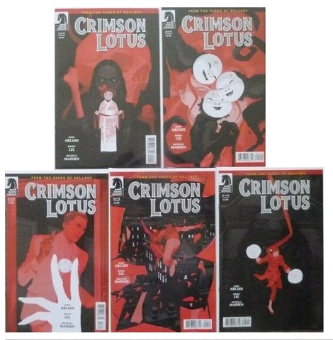 Crimson Lotus #1 - #5 (Full Set of 5) - Dark Horse - 2018