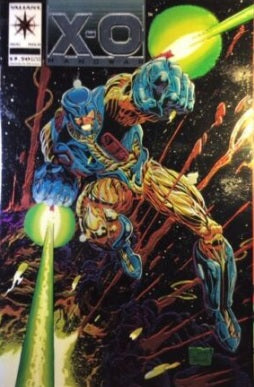 X-O Manowar #0 - Valiant - 1993 - Chromium Cover