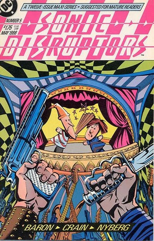 Sonic Disruptors #5 - DC Comics - 1988