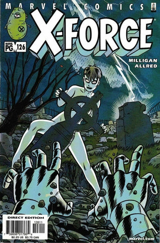 X-Force #126 - Marvel Comics - 2002 - 1st Cover Appearance of Dead Girl