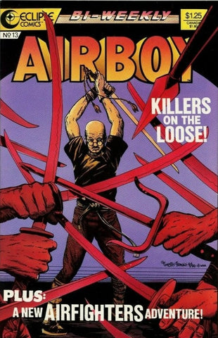Airboy #13 - Eclipse Comics - 1986