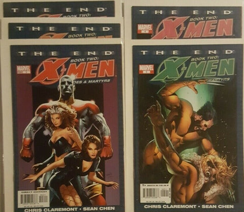 X-Men: The End: Heroes & Martyrs Book Two #1-#5 (Lot of 5 x Comics) - Marve
