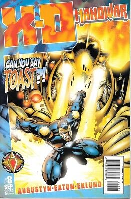 X-O Manowar #8 - Acclaim Comics - 1997