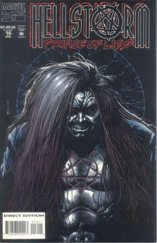 Hellstorm: Prince Of Lies #16 - Marvel Comics - 1994