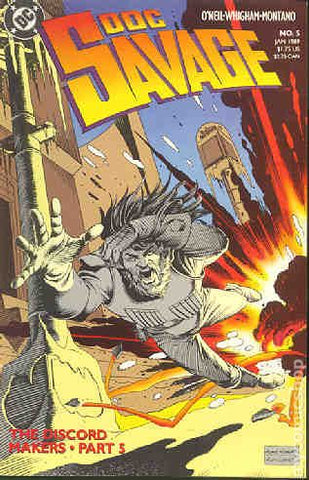 Doc Savage #5 - DC Comics - 1989