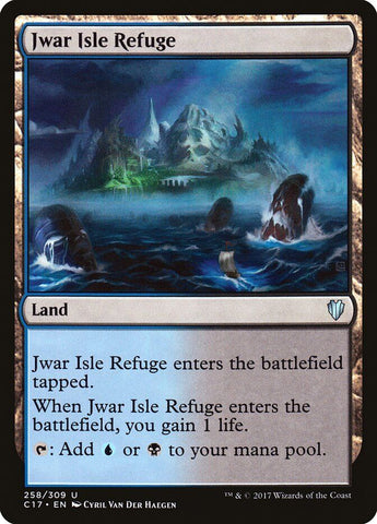 MTG - Jwar Isle Refuge - Commander 2017