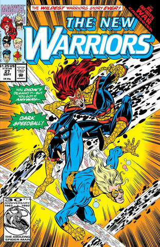 New Warriors #27 - Marvel Comics - 1992