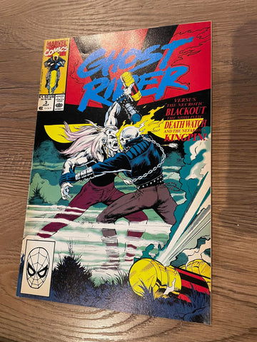 Ghost Rider #3 - Marvel Comics - 1990