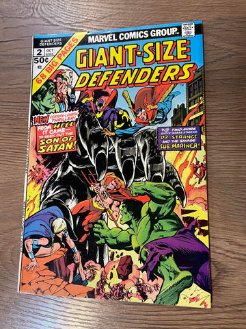 Giant-Size Defenders #2 - Marvel Comics - 1974 -  Back Issue
