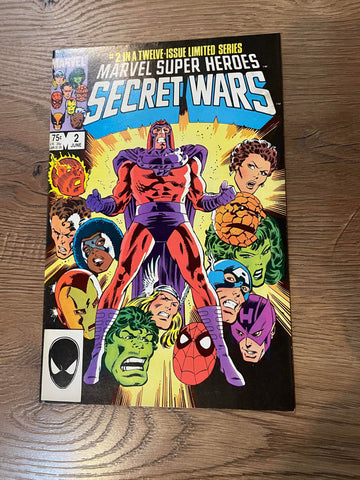 Marvel Super Heroes Secret Wars #2 - Marvel Comics - 1984 - Back Issue