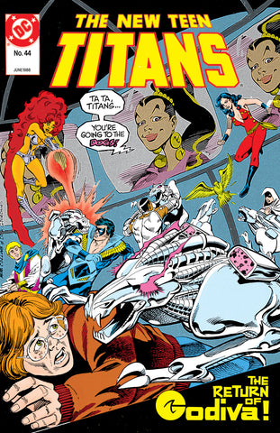 New Teen Titans #44 - DC Comics - 1988