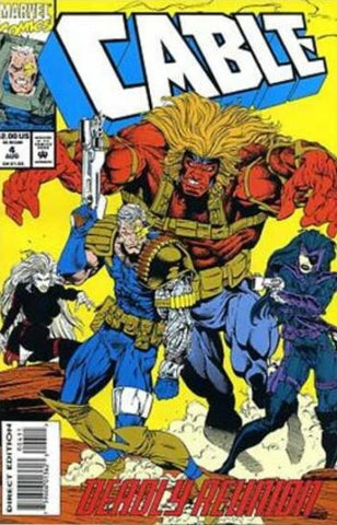 Cable #4 - Marvel Comics - 1993