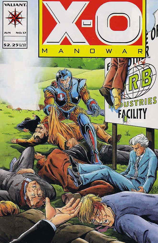 X-O Manowar #17 - Valiant - 1993