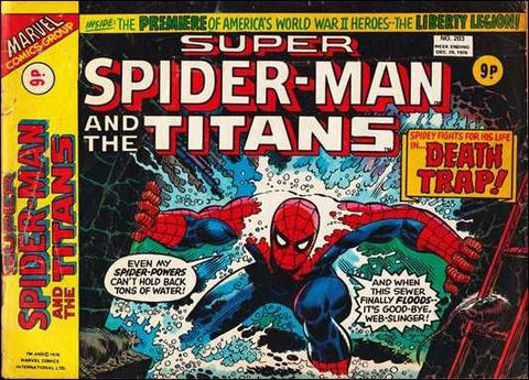 Super Spider-Man #203 - Marvel Comics / British - 1976