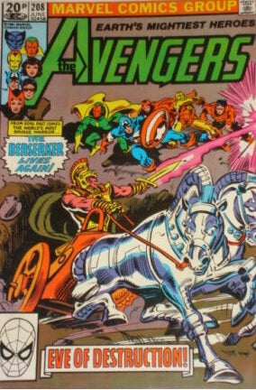 Avengers #208 - Marvel Comics - 1981 - Pence Copy