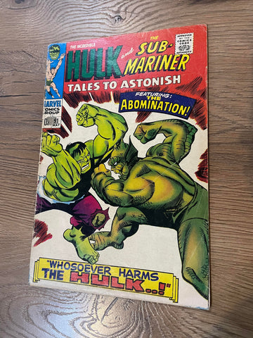 Tales to Astonish #91 - Marvel Comics - 1967