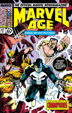Marvel Age #67 - Marvel Comics - 1988