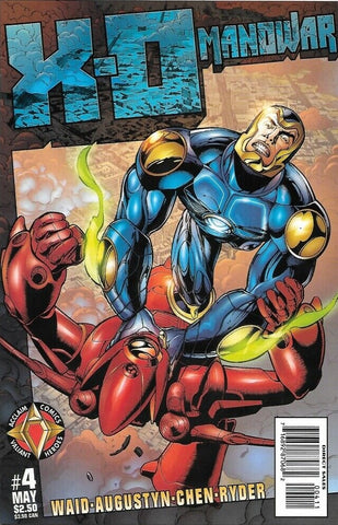 X-O Manowar #4 - Acclaim Comics - 1997