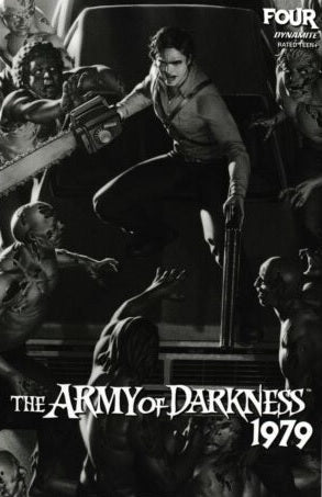 Army Of Darkness 1979 #4 - Dynamite - 2022 - 1:25 B&W Yoon Variant