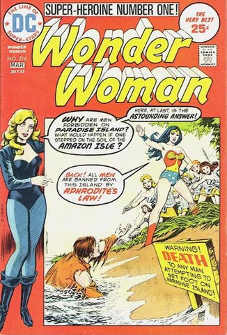 Wonder Woman #216 - DC Comics - 1975