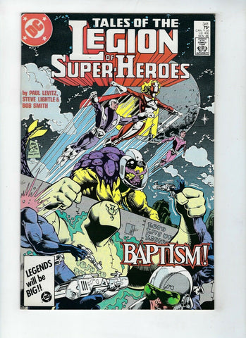 Tales Of The Legion Of Super-Heroes #341 - DC Comics - 1986