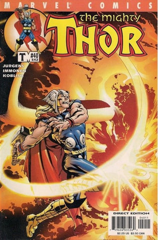 The Mighty Thor #40 (#542) - Marvel Comics - 2001