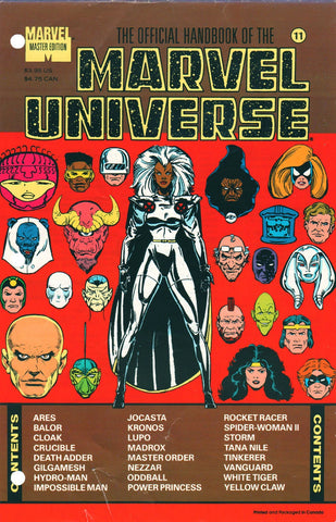 Official Handbook of the Marvel Universe: Master Edition #11 - Marvel - 199