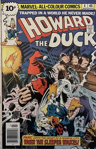 Howard the Duck #4 - Marvel Comics - 1976 - PENCE COPY