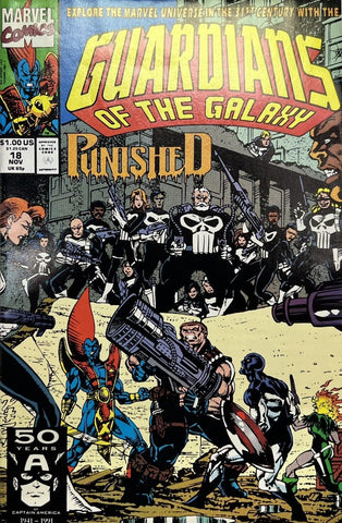 Guardians Of The Galaxy #18 - Marvel Comics - 1991