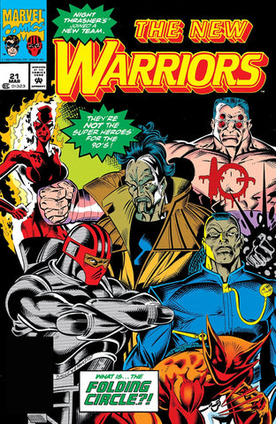 New Warriors #21 - Marvel Comics - 1992