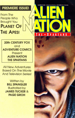 Alien Nation : The Spartans - Full Set #1-#4 - Adventure Comics