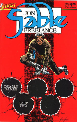 Jon Sable, Freelance #18 - First Comics - 1984
