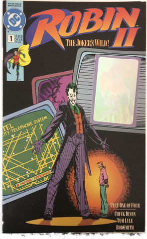Robin 2 The Joker's Wild #1 - DC Comics - 1991 - Cover A - Hologram