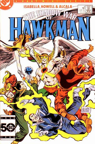 The Shadow War Of Hawkman #4 (of 4) - DC Comics - 1985