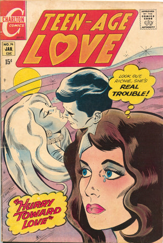 Teen-Age Love #74 - Charlton Comics - 1971