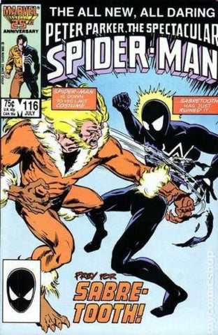 Spectacular Spider-Man #116 - Marvel Comics - 1986