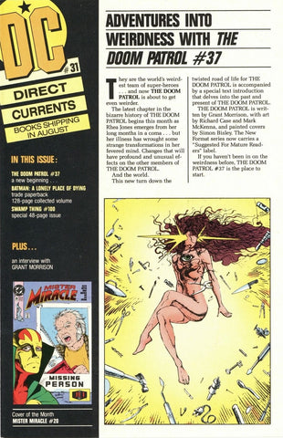 DC Direct Currents #31 - DC Comics - 1990