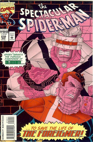 Spectacular Spider-Man #210 - Marvel Comics - 1994